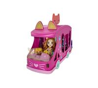 Enchantimals Coffret Camion Mode Avec Poupée 15 Cm Et Figurines Meilleurs Amis Animaux, Remorque Pour Animaux, +25 Accessoires, Jouet Enfant, A Partir De 4 Ans, HPB34