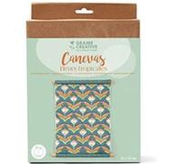 Graine créative – Coffret canevas Fleurs tropicales – Multicolore G