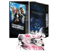 Coffret Capitaine Albator - Mémoires de l'Arcadia nouvelle édition intégrale + ex libris - Jérôme Alquié - Kana Eds - Coffret - Bande dessinée