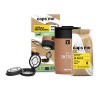 Caps me Coffret compatible Senseo Slide avec café noir