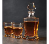 Coffret carafe + 6 verres Whisky Rugg