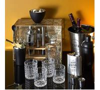 Coffret carafe à whisky en verre avec 4 Verre