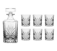 Coffret carafe avec 6 verres Gatsby - Table Passion - Transparent / Cristal - Verre Transparent