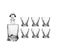 Coffret carafe + 6 verres Whisky Rugg