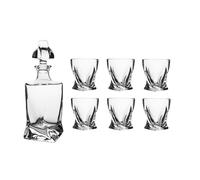 Coffret carafe + 6 verres Whisky Rugg