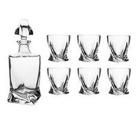 Coffret carafe + 6 verres Whisky Rugg