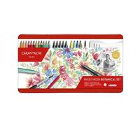 Coffret - Caran D'ache - Coloriage - Lettering - Botanique - Crayons, Feutres Et Cours En Ligne