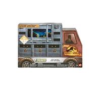 Coffret Cargaison Dangereuse : 4 Dinosaures + 1 Figure - Pour Jurassic World - Set Animaux Préhistorique et 1 Carte Offerte