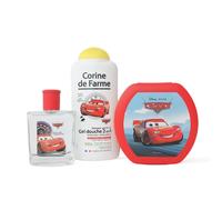 Coffret Cars Enfant Avec Eau De Toilette Gel Douche 2 En 1 Et Boite À Gouter Multicolore TU