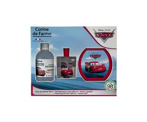 Coffret Cars Enfant Eau De Toilette Et Gel Douche 3 En 1 Avec Boîte À Goûter Multicolore TU