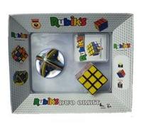 Coffret casse tete duo original : rubik's 3x3 advanced rotation + orbit ball + methode - jouet cube puzzle magic - jeu societe