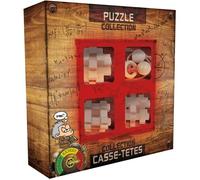 Coffret Casse-têtes en bois - GIGAMIC - Collection Extreme - 4 jeux de patience niveau Extrême