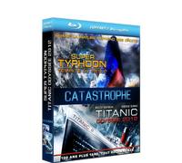 Coffret Catastrophe : Super Typhoon - Tempête du siècle + Titanic : Odyssée 2012 [Pack] [Blu-ray]
