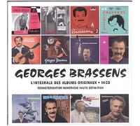 Coffret CD - Georges Brassens - Intégrale des albums studio - 10 CD - Support : CD - Éditeur : Non spécifié