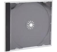 Coffret CD Jewelcase 10,4 Mm Simple Noir 50 Pz