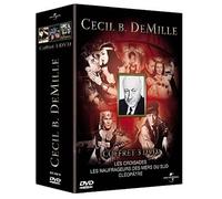 Coffret Cecil. B. Demille : Les croisades / Les naufrageurs des mers du sud / Cléopatre