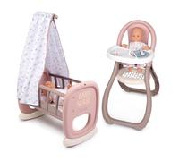 Coffret chaise haute & berceau pour poupée SMOBY