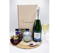 Coffret Champagne AOC Blanc de Blancs - Thé et Safran - Direct productrices françaises - BIO