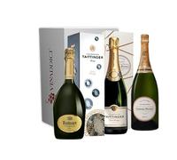Coffret Champagne Prestige Vinaddict - Ruinart, Taittinger, Laurent Perrier - 3x75cl