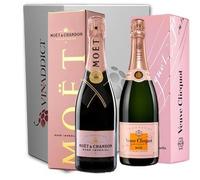 COFFRET CHAMPAGNES PINK LADY BUBBLES - Champagnes rosés