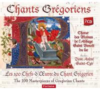Coffret Chant Gregorien-Les 100 Chefs-D'oeuvres 7 Cds