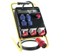 Coffret chantier 4 prises 3,6KW + 3 prises Triphasé