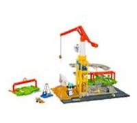 Coffret Chantier de Construction Action Drivers avec Grue et Accessoires Mattel Multicolore Multicolore G