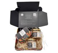 Coffret charcuteries de Prestige AOP Noir de Bigorre 3 articles dont un quart de jambon -