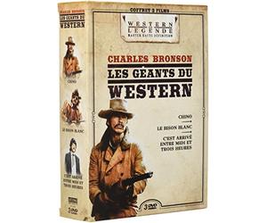 Coffret charles bronson 3 films : chino ; c'est arrivé entre midi et trois heures ; le bison blanc