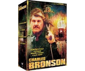 Coffret Charles Bronson 4 DVD : Le Justicier de minuit / Le Flingueur / Le Messager de la mort / La Loi de Murphy