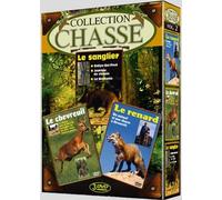 Coffret chasse, vol. 2 : Le sanglier / Le chevreuil / Le renard - Coffret 3 DVD