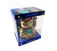 Le Chat De La Fortune (Bronze) - Coffret Avec 1 Maneki-Neko Et 1 Kakébo