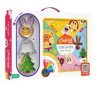 Chefclub Kids - Coffret de 10 Emporte-Pièces et Livre de Cuisine pour Enfant - C'est la Fête Toute L'Année - Recettes pour Toutes Les Grandes Occasions du Calendrier