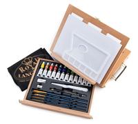 Coffret - Chevalet D'artiste - Peinture Acrylique Et Accessoires - Royal & Langnickel