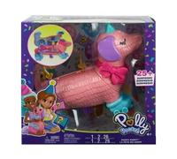 Coffret Chien pour Polly Pocket + 2 Figurines + 26 Accessoires - Set Jouet Fille Mini Monde avec Carte Offerte - Mini Poupee