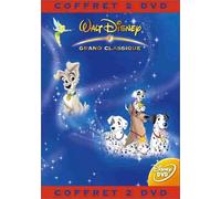 Coffret Chiens 2 DVD - Vol.2 : Les 101 dalmatiens 2, sur la trace des héros / La Belle et le clochard 2, l'appel de la rue
