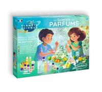 Coffret Chimie, la Science des parfums - kit Experiences, Creation cosmetique - Jeu Scientifique Enfant 8 Ans - Set labo educatif et Carte