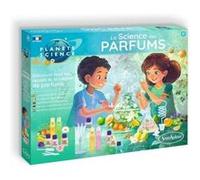 Coffret chimie la science des parfums - kit experiences creation cosmetique - jeu scientifique enfant 8 ans - set labo educatif et carte