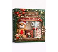 Coffret Chocolat Chaud & Douceurs de Noël - Peluche Père Noël, Sucette Flocon, Mini-Guimauves & Poudre de Cacao - Le Kit Réconfortant Idéal pour la Veille de Noël - Cadeau Enfant Féerique
