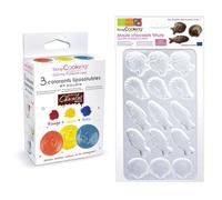 Coffret chocolats de Pâques colorés - friture Scrapcooking