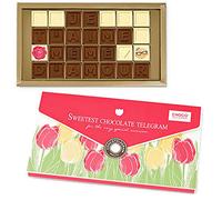 Coffret Chocotélégramme « Je t'aime mémé d'amour» | Message en chocolat| Idée cadeau fête des grands-mères | Cadeau original