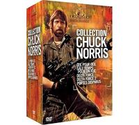 Coffret Chuck Norris 5 DVD : Oeil pour oeil / Sale temps pour un flic / Delta Force 1 & 2 / Portés disparus