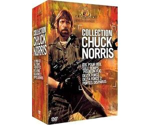 Coffret Chuck Norris 5 DVD : Oeil pour oeil / Sale temps pour un flic / Delta Force 1 & 2 / Portés disparus