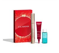 Coffret CLARINS Supra Volume Mascara + Soin Yeux 7ml + Démaquillant