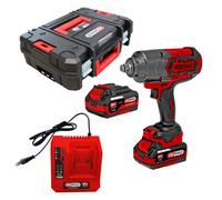 Coffret clé à chocs 1/2'' 18V, 1600 Nm - KSTOOL - avec 2 batteries18V 4,0Ah - chargeur - coffret - 515.4715F