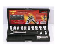 Peddinghaus Coffret de douilles traversantes 9400010001 10 à 19 mm 14 pièces