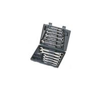 Coffret clé mixte à cliquet CHROMEplus 12p.8-9-10-11-12-13-14-15-16-17-18-19mm