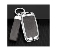 Coffret Clé Voiture Coque Protection sans pour Land pour Rover A9 pour Range pour Sport pour Evoque pour Freelander pour Discovery(Gris argenté)
