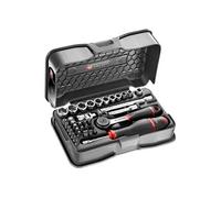 Coffret cliquet + douilles 1/4' 6 pans métriques - R.161-6P6