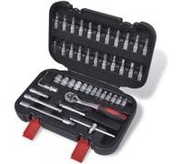 Coffret Cliquet et Douilles 1/4 46 Pièces à Couplage Rapide G